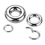 Piercing segment kruh TITAN (10,0 x 12 mm)