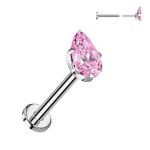 Piercing do brady - PUSH IN labreta TITAN