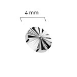 Náhradní zlacená ozdoba k dermálu TITAN, závit 1,6 mm