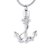 Náhrdelník - pamětní přívěsek, pietní přívěsek, přívěsek na popel kotva