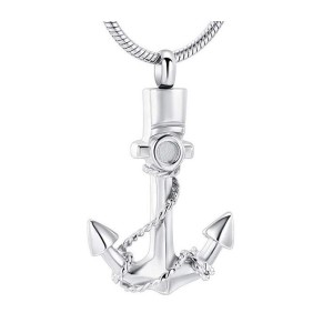 Náhrdelník - pamětní přívěsek, pietní přívěsek, přívěsek na popel kotva