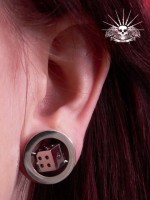 Tunel chirurgická ocel Kostka (18 mm)