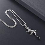 Náhrdelník - pamětní přívěsek, pietní přívěsek, přívěsek na popel ještěrka