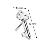 Ozdobná část klíček k PUSH IN piercingu TITAN