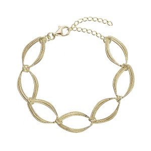 Elegantní pozlacený náramek 73065