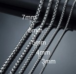 Řetízek chirurgická ocel HWSSNQ4041 šíře 4 mm