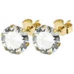 Naušnice pecky chirurgická ocel HWFXTSE01g (10 mm)