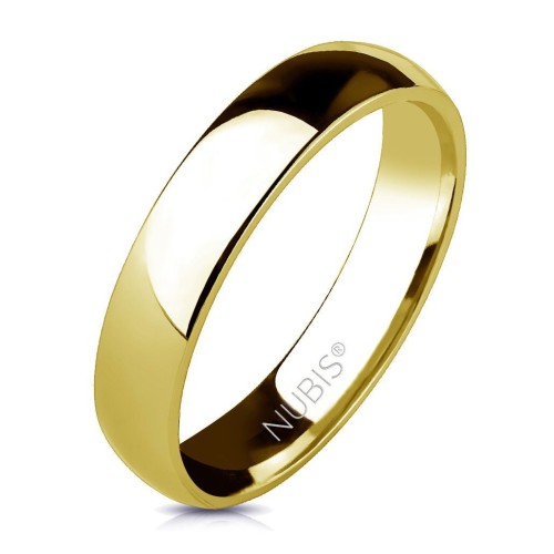 NSS1026 Dámský ocelový snubní prsten, 4 mm (52)