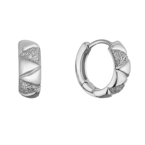 Stříbrné ozdobné kruhy 11765.1