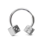 Podkova - hrací kostky (1,2 x 10 mm, 4 x 4 mm)