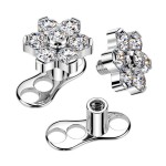 Kompletní microdermal piercing TITAN