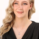 Sada šperků s krystaly Swarovski náušnice, řetízek a přívěsek růžový kosočtverec 39126.3