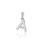 Stříbrný přívěsek písmeno A