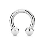 Piercing - podkova (1,6 x 8 mm, 4 mm)
