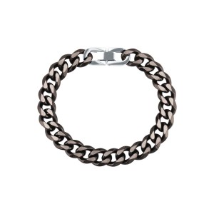 Ocelový pánský náramek 43098.3