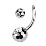 Piercing do pupíku banánek - TITAN