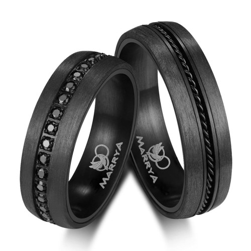 Pánský karbonový prsten (72)