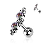 Cartilage piercing do ucha (černý)