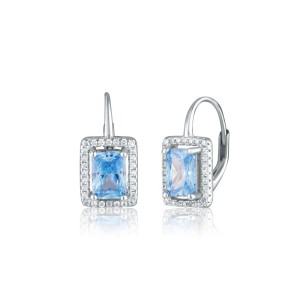 Stříbrné náušnice se zirkony