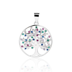 Stříbrný přívěsek strom života