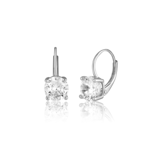 Stříbrné náušnice se zirkony