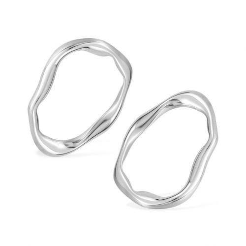 Extravagantní ocelové náušnice