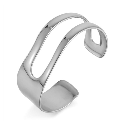 Extravagantní dámský ocelový náramek