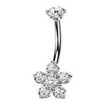 Piercing do pupíku kytička - TITAN