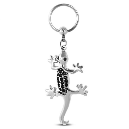 Piercing chirurgická ocel kroužek ještěrka