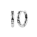 Ocelové náušnice kruhy 13 mm