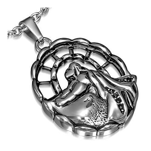 Přívěsek chirurgická ocel žebrák