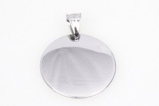 Destička kulatá chirurgická ocel