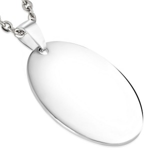 Oválná destička chirurgická ocel