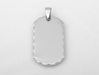 Přívěsek chirurgická ocel známka K34949