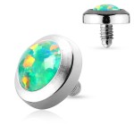 Náhradní díl k mikrodermálu opál 5mm (modrý)