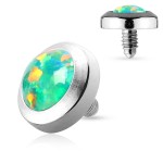 Náhradní díl k mikrodermálu opál 5mm (růžový)