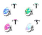 Náhradní díl k mikrodermálu opál 4mm (růžový)