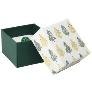 Vánoční dárková krabička na prsten nebo náušnice