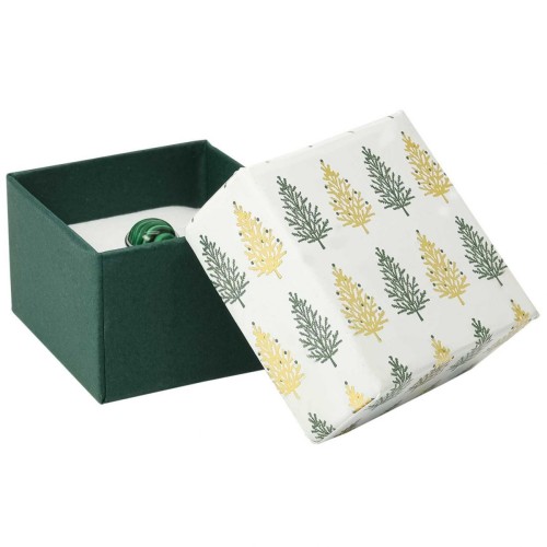 Vánoční dárková krabička na prsten nebo náušnice