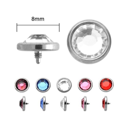 Náhradní díl k mikrodermálu extra velký 8mm (montana blue)