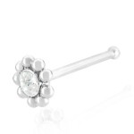 Piercing do nosu kytička zelená