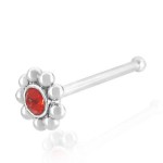 Piercing do nosu kytička zelená