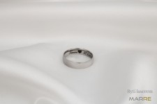 NSS1024 Pánský ocelový snubní prsten, 5 mm (55)