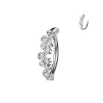 Piercing do pupíku se štítem