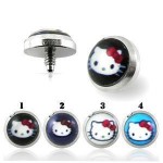 Náhradní díl k mikrodermálu Hello Kitty světle modrý