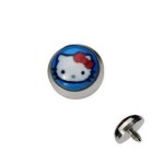 Náhradní díl k mikrodermálu Hello Kitty světle modrý