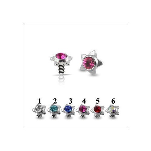 Náhradní díl k mikrodermálu hvězdička (tyrkysová)