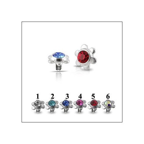 Náhradní díl k mikrodermálu kytička (duhová)