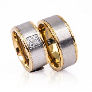 Snubní prsteny chirurgická ocel MAR044