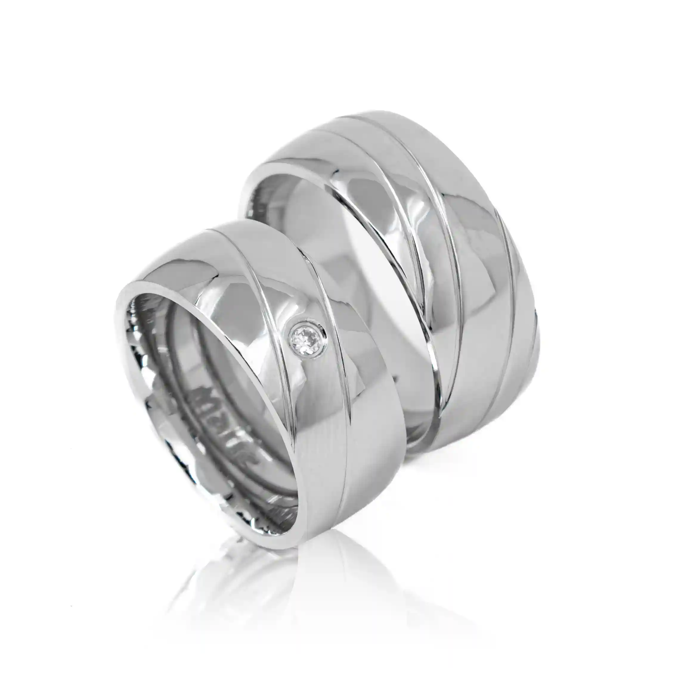 Snubní prsteny chirurgická ocel MAR048